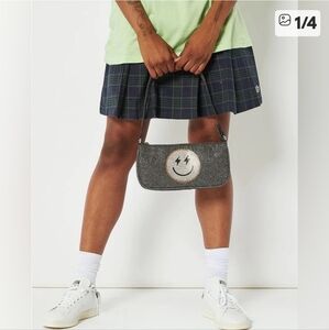 Rhinestone Sparkly Smiley Face Emoji Purse by SKINNYDIP